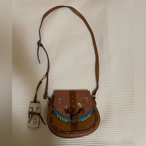 Disney Danielle Nicole  Tangled Flynn Ryder Crossbody Bag